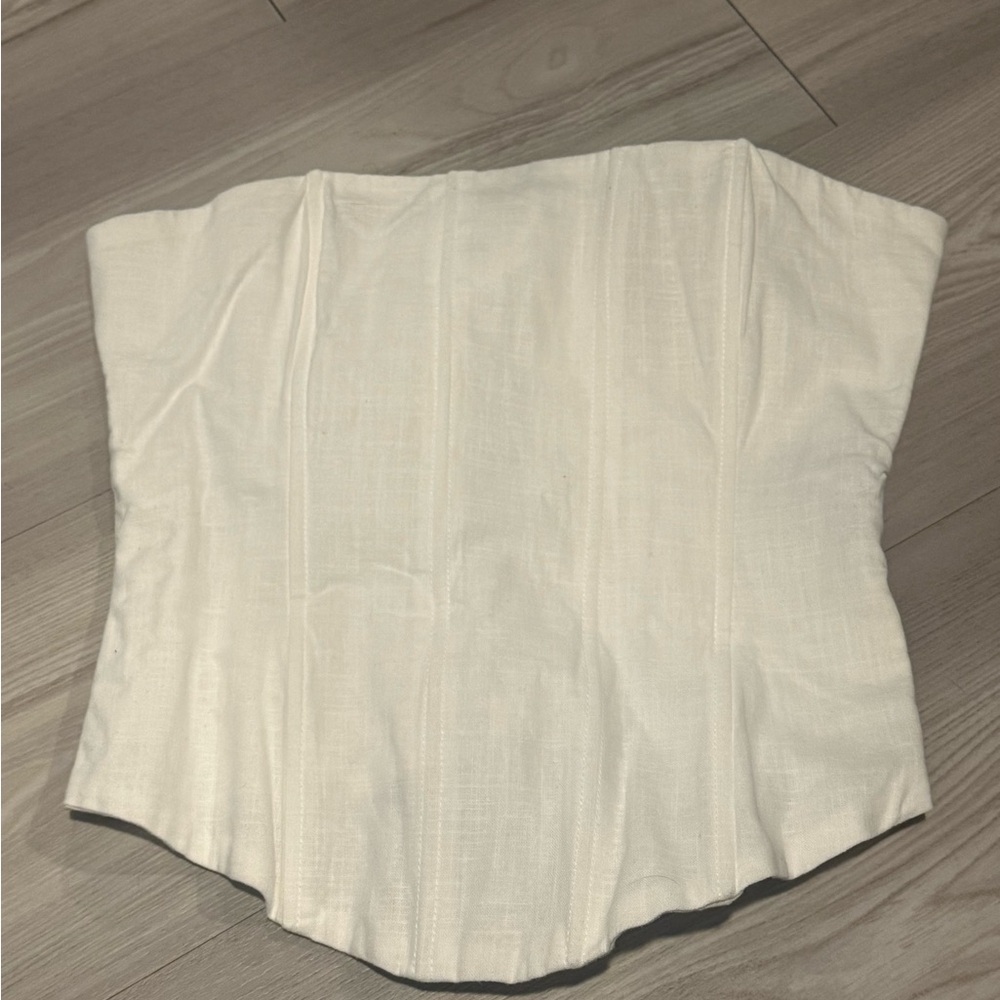 Arya Linen Look Corset EDIKTED Size Small
